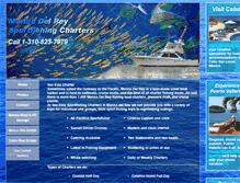 Tablet Screenshot of marinasportfishing.com